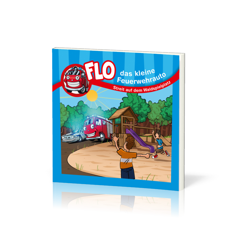 Streit auf dem Waldspielplatz - Flo, das kleine Feuerwehrauto - Minibuch