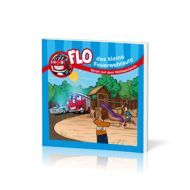 Streit auf dem Waldspielplatz - Flo, das kleine Feuerwehrauto - Minibuch