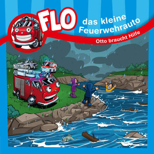 Otto braucht Hilfe - Flo, das kleine Feuerwehrauto Mini-Buch