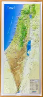 Reliefkarte Israel - Magnet klein