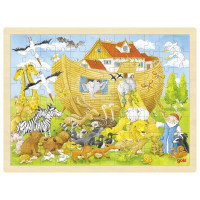 Einlegepuzzle Einzug in die Arche Noah (Holzpuzzle) - 96 Teile