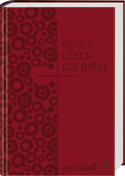Neues Leben Bibel in grosser Schrift - Kunstleder rot - Standard