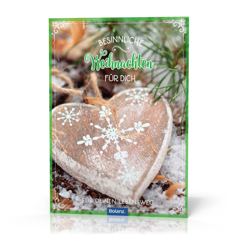 Grußheft Besinnliche Weihnachten