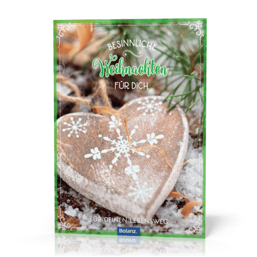 Grußheft Besinnliche Weihnachten