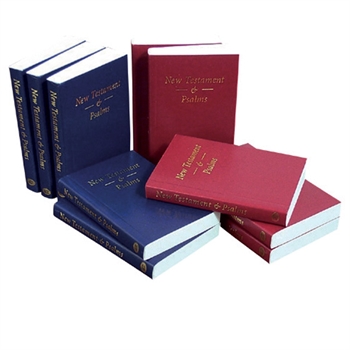 Englisch, Neues Testament & Psalmen King James Version, broschiert, blau