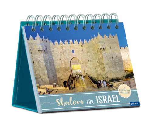 Aufstellbuch Shalom für Israel