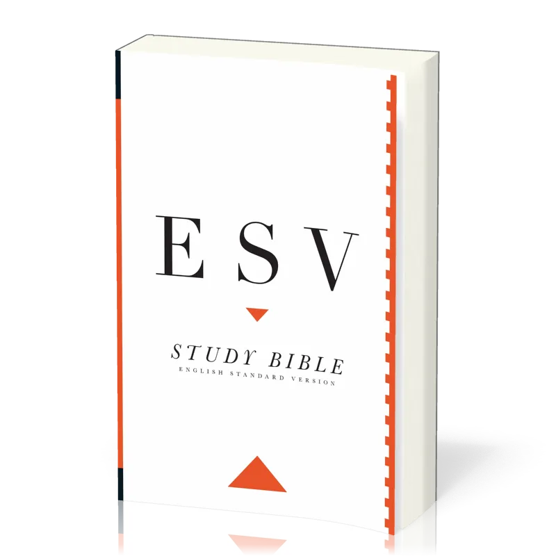 Englisch, Studienbibel English Standard Version, Paperback, weiss