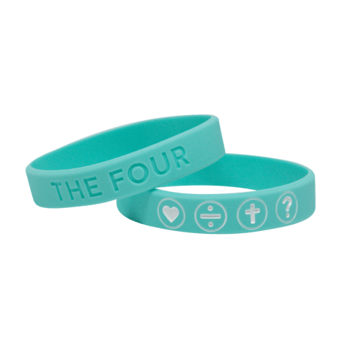 The Four - Armband mint 180 mm