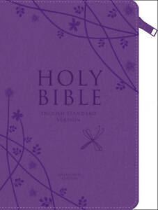Englisch, Bibel English Standard Version, kompakt, lila, Reissverschluss