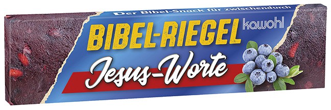 Jesus-Worte - Bibel-Riegel (24 Bibelvers-Karten) - in Karton-Etui mit Magnetverschluss