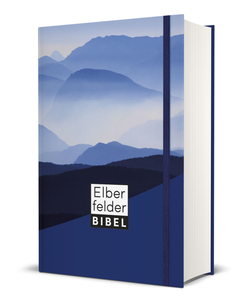Elberfelder Bibel Taschenausgabe - Hardcover Berge mit Gummiband