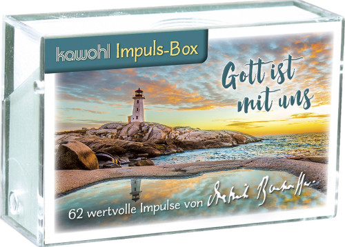 Gott ist mit uns - 62 wertvolle Impulse von Dietrich Bonhoeffer - Gute-Worte-Box