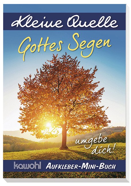 Gottes Segen umgebe dich! - Aufkleber-Mini-Buch