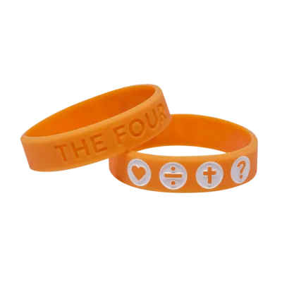THE FOUR - Armband orange 150mm