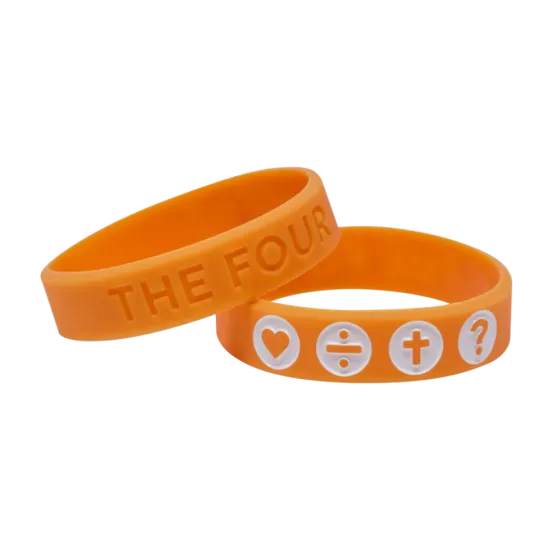 THE FOUR - Armband orange 150mm