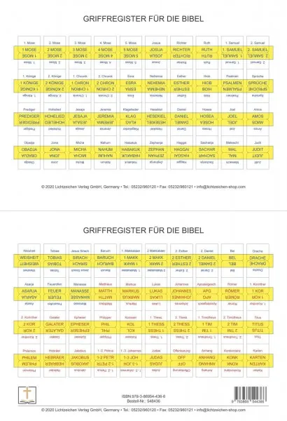 Bibel-Griffregister Grossdruck