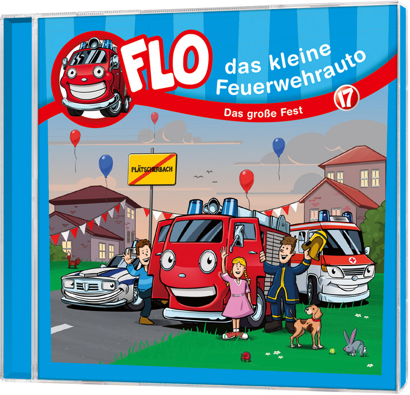 Das grosse Fest CD - Flo, das kleine Feuerwehrauto - Folge 17