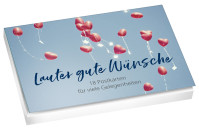 Lauter gute Wünsche - Postkartenset - 18 Postkarten für viele Gelegenheiten