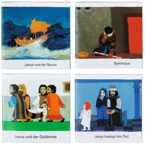 Was uns die Bibel erzählt - Paket NT 2 (4 Hefte) - Jesus und der Strum - Bartimäus - Jesus und...