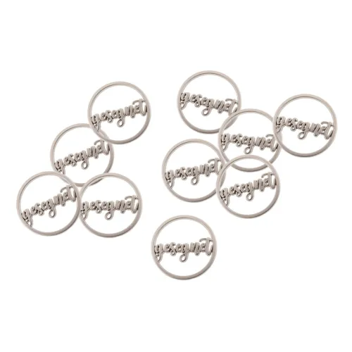 Gesegnet - Einkaufswagenchip (10 Stück) - Metall