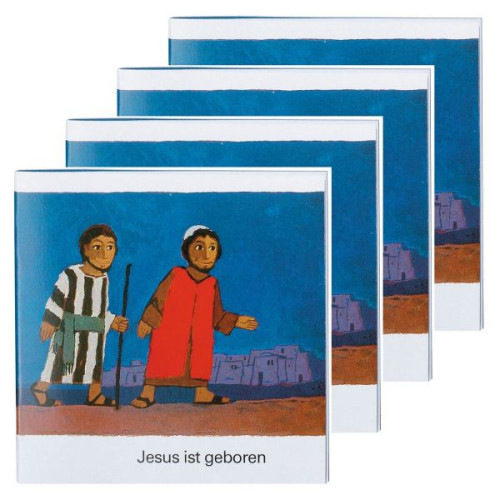 Jesus ist geboren (4er-Pack) - Was uns die Bibel erzählt