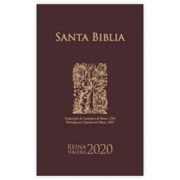 Spanischl, Bibel Reina Valera 2020, broschiert, bordeaux
