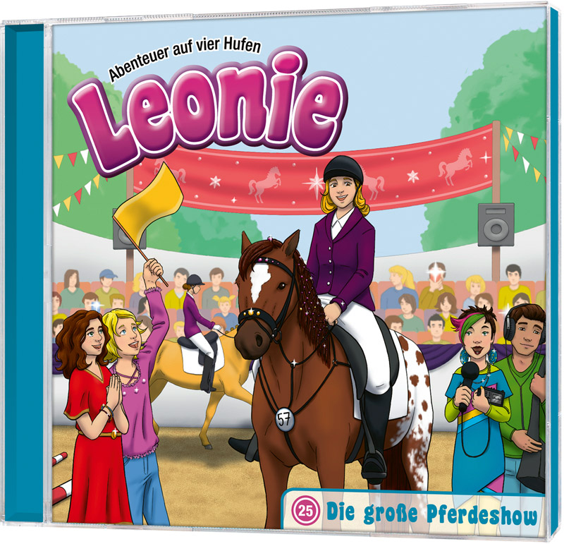 Leonie 25 - Die grosse Pferdeshow DCD - Abenteuer auf vier Hufen - Hörspiel