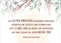 Postkartenbox Von guten Mächten - 12 verschiedene Postkarten in einer Box mit Magnetverschluss