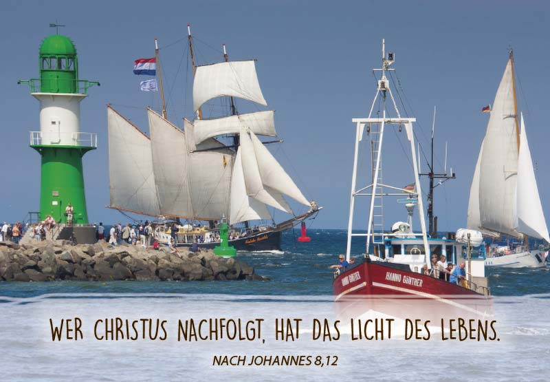 Neujahrslose 100 Stück Leuchttürme und Meer