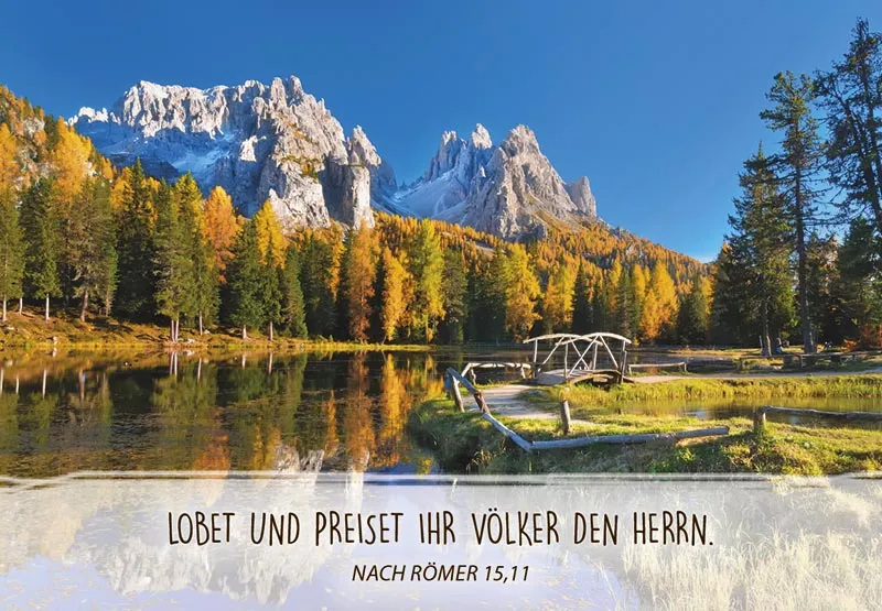 Neujahrslose 100 Stück Berge