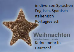 WEIHNACHTEN - WIE GOTT MENSCH WURDE