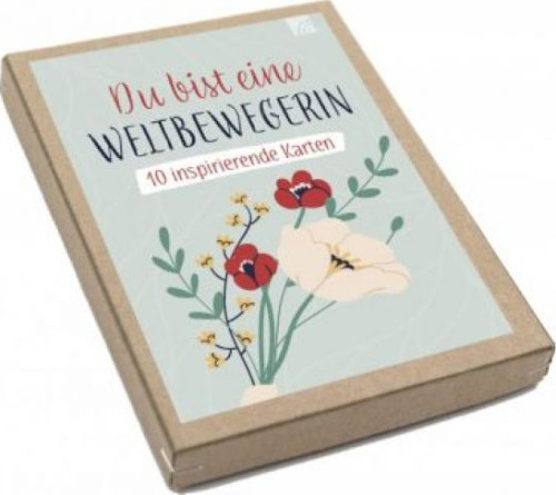 Du bist eine Weltbewegerin (10 Postkarten in Box)