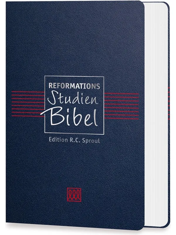Reformations-Studien-Bibel - Rindspaltleder