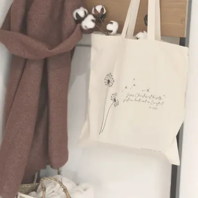 Baumwolltasche - Stofftasche mit Aufdruck