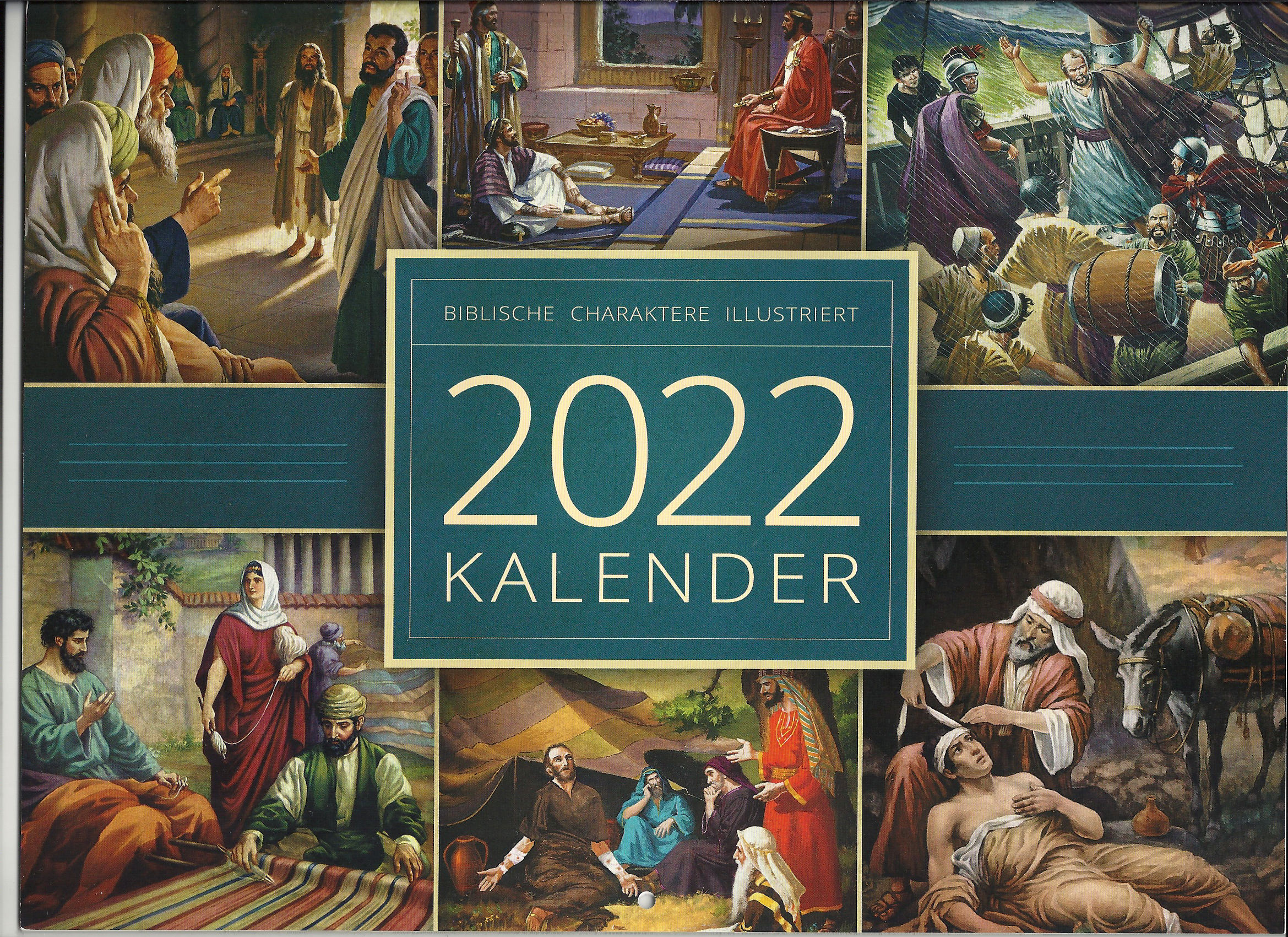 Kalender BIBLISCHE CHARAKTERE ILLUSTRIERT - WANDKALENDER
