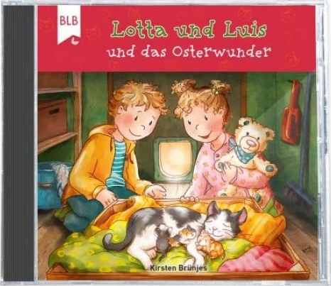 LOTTA UND LUIS UND DAS OSTERWUNDER - UNTERHALTSAMES HÖRSPIEL - FRÖHLICHES OSTERLIED - KUNTERBUNTES EINLAGEHEFT - CD