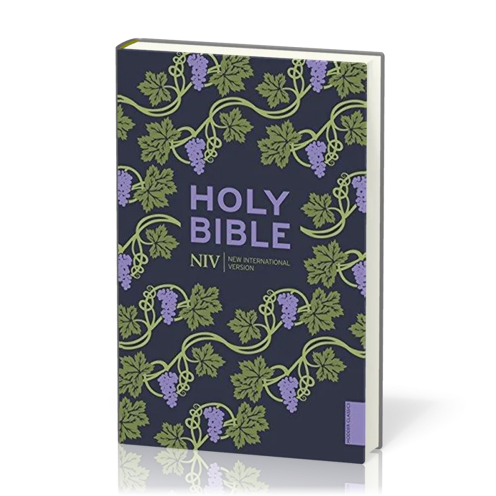 Englisch, Bibel New International Version, broschiert, illustrierter Einband Rebe