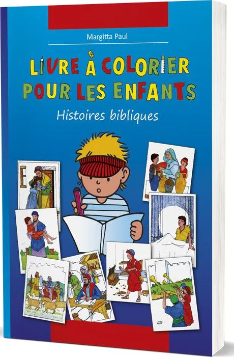Kinder-Mal-Bibel Französisch