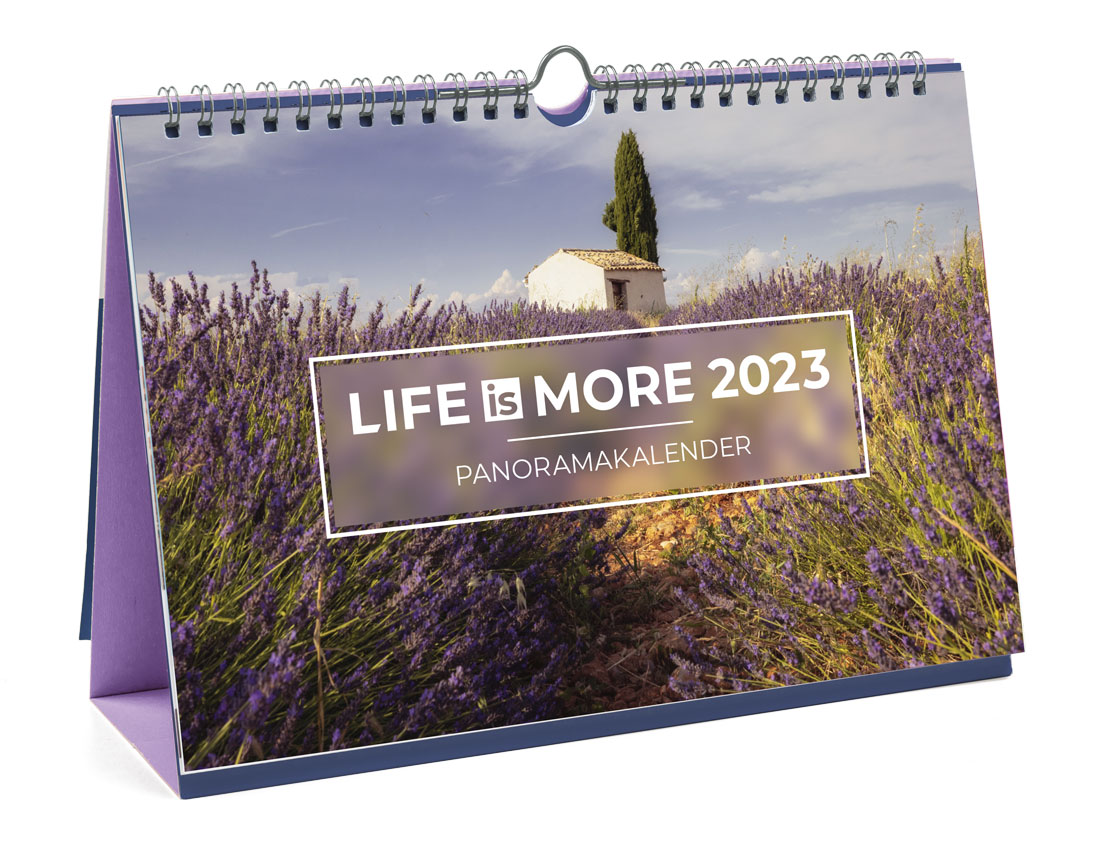 Life is More - Panoramakalender - Normalformat