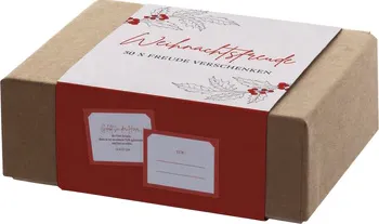 Weihnachtsfreude (Box mit 50 Kärtchen) - 50 x Freude verschenken