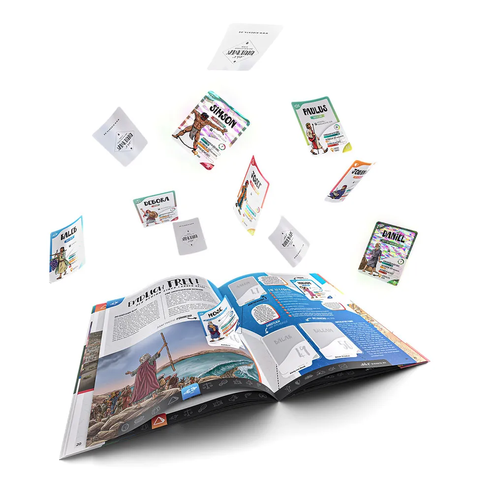 Bibenta Sticker Maxi-Pack - 32 Sticker, passend zum Bibelstickeralbum