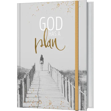 God has a plan - Notizbuch