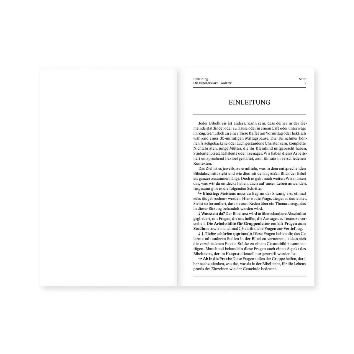 Galater (Arbeitsheft) - Reihe: Die Bibel erklärt