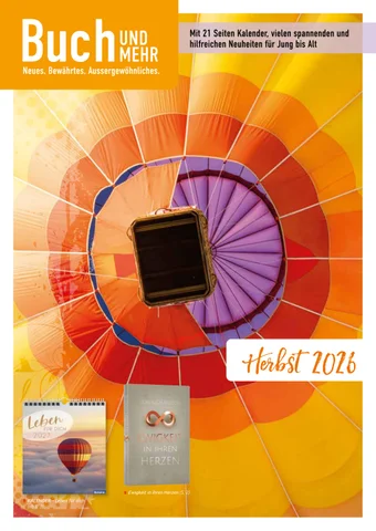 Unser KATALOG - 3 x im Jahr neu - Buch und Mehr, Herbst 2026